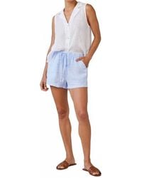 Bella Dahl - Linen Pocket Short - Lyst