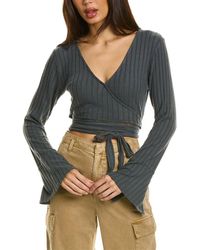 Chaser Brand - Poor Boy Rib Wrap Top - Lyst