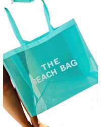 Judson & Company - Mesh Beach Tote Bag - Lyst