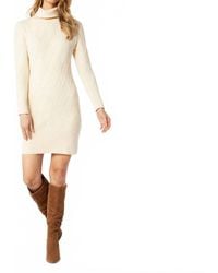 Coco + Carmen - Catalina Roll Neck Sweater Dress - Lyst