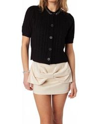 John + Jenn - Maxwell Short Sleeve Sweater - Lyst