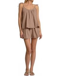 Elan - Flowy Top With Tie Straps - Lyst