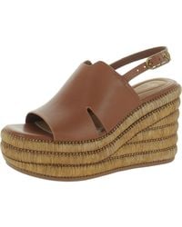 Franco Sarto - Tamryn Leather Adjustable Espadrilles - Lyst