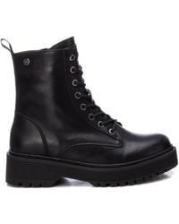 Xti - Combat Booties By - Lyst