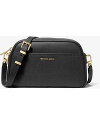 Michael Kors - Jet Set Small Leather Camera Crossbody Bag - Lyst