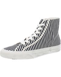 RE/DONE - 90s High Top Canvas Lifestyle Casual And Fashion Sneakers - Lyst