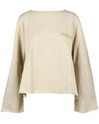 Douuod - Crewneck Cotton Sweater - Lyst