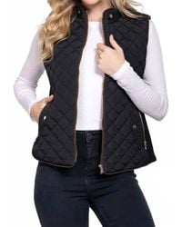 Active Basic - Saddleback Quilted Vest - Lyst