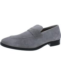 Thomas & Vine - Suede Slip-on Loafers - Lyst