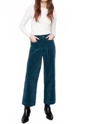 Charlie b - Cropped Patch Pocket Flare Corduroy Pants - Lyst