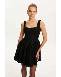 Nocturne - Mini Tweed Dress - Lyst