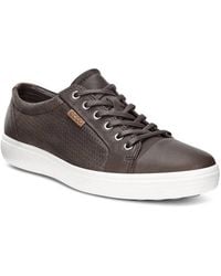 Ecco - Soft 7 Perf Tie Shoes - Lyst