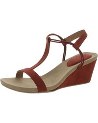 Style & Co. - Mulanf Faux Suede Slip On Wedge Sandals - Lyst