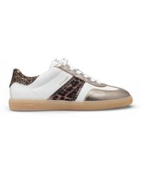 Tamaris - Leather Trainers Sneaker Shoes - Lyst