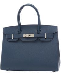 Hermès - Birkin 30 Leather Handbag (pre-owned) - Lyst