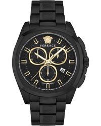 Versace - Geo Chrono Watch - Lyst