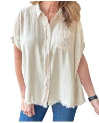 Umgee - Button Down Top - Lyst
