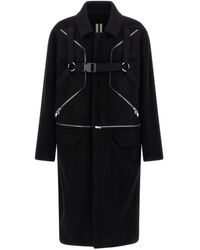 Rick Owens - 'Blixa Jumbo Mac' Coat - Lyst