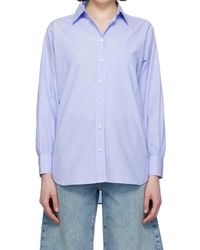 FRAME - The Borrowed Pocket Shirt - Lyst