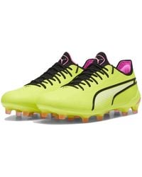 PUMA - King Ultimate 107563-06 Electric Lime Fg/Ag Soccer Cleats Nin1077 - Lyst