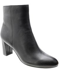 David Tate - Alison Boots Leather Almond Toe Block Heel Jobb301 - Lyst