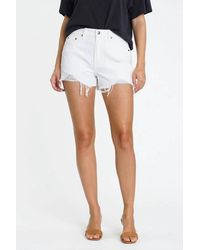 Pistola - Nova High Rise Relaxed Cut Off Shorts - Lyst