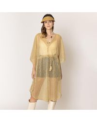 TRUEDAMES - Lurex String Poncho - Lyst