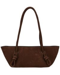 Hereu - Fleca Leather Shoulder Bag - Lyst