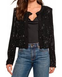 Ramy Brook - Anna Beaded Sequin Jacket - Lyst