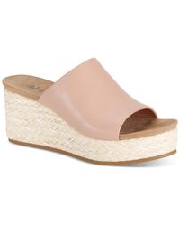 Style & Co. - Larissaa Wedge Warm Slide Sandals - Lyst