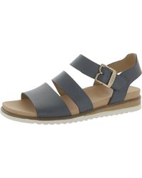 Dr. Scholls - Island Glow Faux Leather Square Toe Slingback Sandals - Lyst