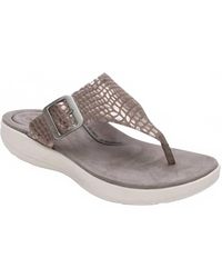 Aetrex - Donna Thong Sandal - Lyst