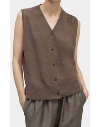 Cordera - Merino Wool Lace Waistcoat Vest - Lyst