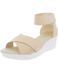 Naturalizer - Riviera Cushioned Footbed Ankle Strap Wedge Sandals - Lyst