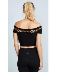 Phat Buddha - The El Burgundy Crop Top Xs/S - Lyst