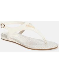 Guess - Jerrah T-Strap Sandals - Lyst
