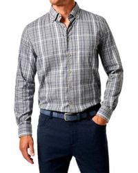 Johnnie-o - Matthew Plaid Stretch Button-Down Shirt - Lyst