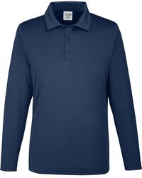 Team 365 - Zone Performance Long Sleeve Polo - Lyst