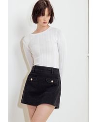 TRUEDAMES - Tailored Flow Woven Skort - Lyst