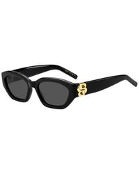 BOSS - Acetate Sunglasses With Double B Monogram - Lyst
