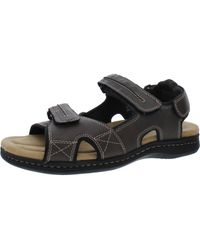 Dockers - Faux Leather Adjustable Sport Sandals - Lyst