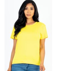 TRUEDAMES - Basic Short Sleeve T-Shirt - Lyst