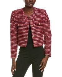 Endless Rose - Tweed Wool-Blend Jacket - Lyst