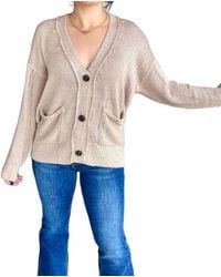 Eesome - Long Sleeve Button Down Cardigan - Lyst