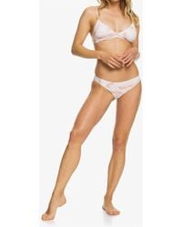 Roxy - Palm Tree Dreams Bikini Top - Lyst