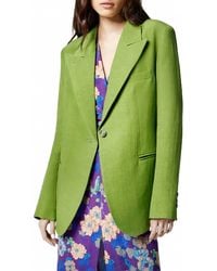 Smythe - Linen Blend Blazer - Lyst