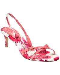 Alexandre Birman - Maia 60 Canvas & Leather Slingback Sandal - Lyst