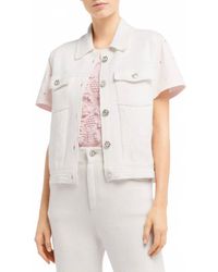 Barrie - Oversized Sleeveless Denim Jacket - Lyst