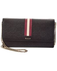 Bally - Sadelle Leather Shoulder Bag - Lyst