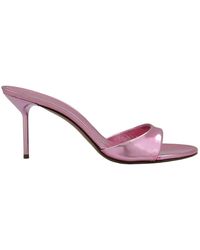 Paris Texas - Lidia 70 Leather Mules - Lyst